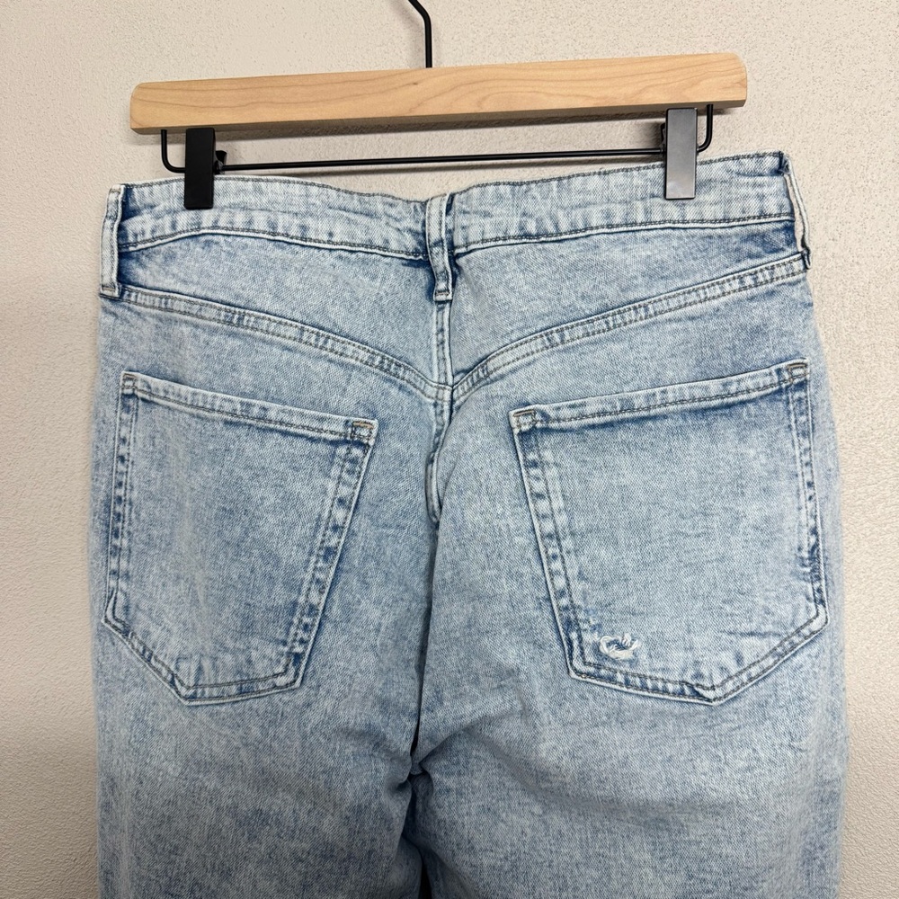 Old Navy High-Rise Curvy O.G. Straight Secret-Smooth Pockets Size 16 - Picture 8 of 10